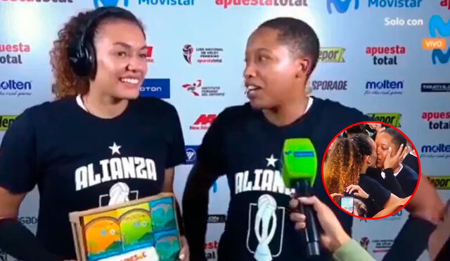 Maeva Orlé fue elegida como la mejor jugadora de la LNSV 2024. Foto: captura de Movistar Deportes.