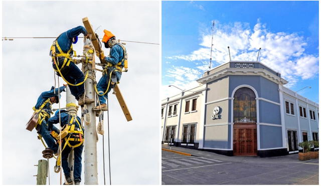 El corte de luz en Arequipa se llevará a cabo para realizar los trabajos de reforzamiento de redes eléctricas a cargo de Seal. Foto: composición LR/Andina