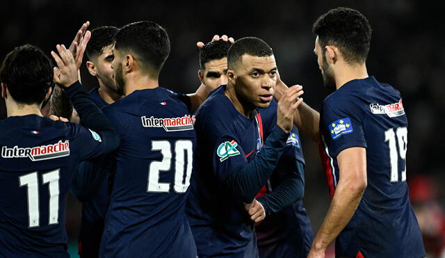 Kylian Mbappé ha jugado todos los partidos del PSG en esta temporada de la Champions League. Foto: AFP