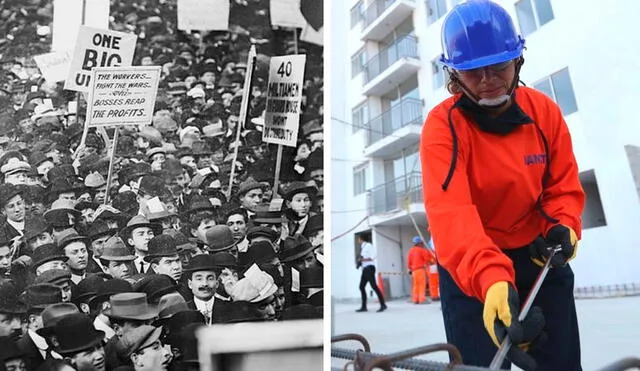 El Día de las y los Trabajadores se conmemora cada 1 de mayo. Foto: Composición LR/Andina.