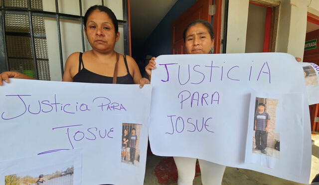 Familiares del escolar piden justicia para el menor tras conocer la identidad del presunto asesino. Foto: Bella Alvites/La República