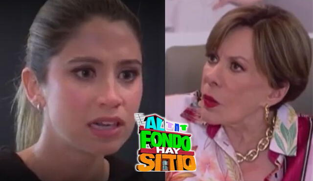 'Al fondo hay sitio': Francesca ignora a Alessia por su pedido sobre Laia. Foto: composición LR/ América TV