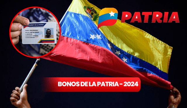 El Sistema Patria deposita los bonos cada mes en Venezuela. Foto: composición LR/AFP/Patria