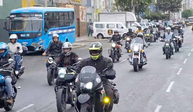 Costa Verde: decenas de motociclistas protestan contra prohibición de transitar por circuito de playas