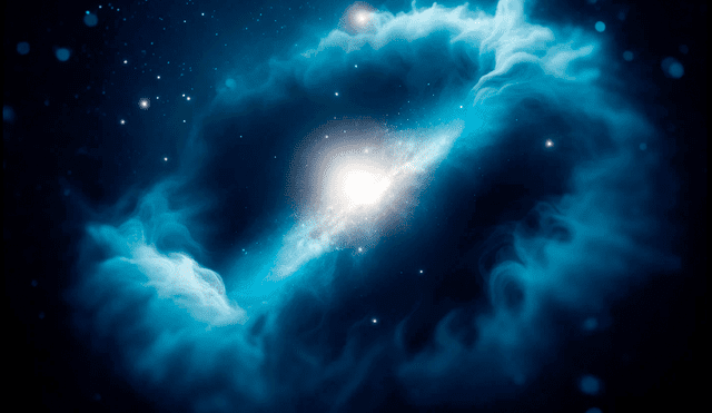 Los cuásares son considerados cruciales para entender la formación de galaxias y la dinámica del universo temprano. Foto: IA/LR
