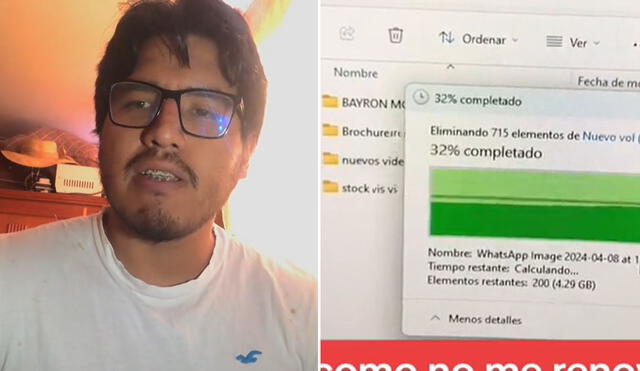 Trabajador manifestó que empleadores le habrían exigido que elimine video viral. Foto: composición LR/captura de TikTok