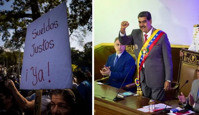 Revisa todo lo que anunció Nicolás Maduro en su mensaje del 1 de mayo. Foto: composiciónLR/AFP