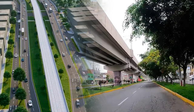La obra fue presentada por López Aliaga el 2023. Foto: composición LR/Municipalidad de Lima/Facebook