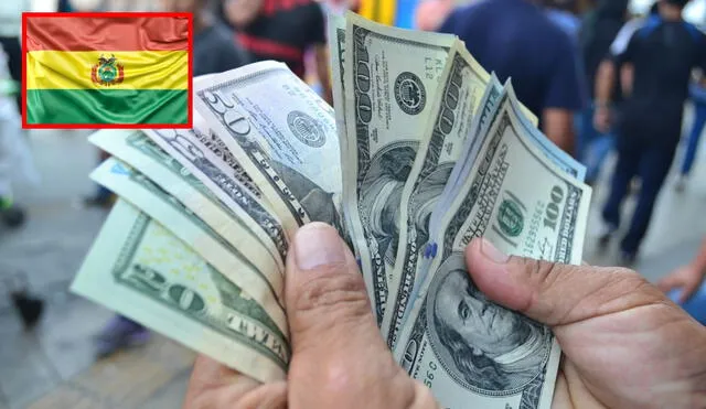 Escases de dólares en Bolivia agrava la crisis. Composición: LR