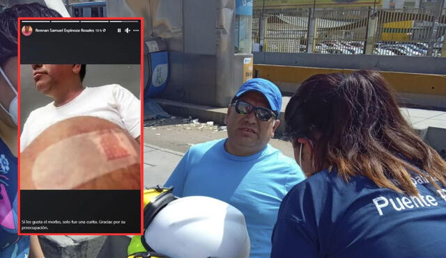 Mensaje de Rennán Espinoza en WhatsApp. Foto: composición LR/Andina/captura de Latina