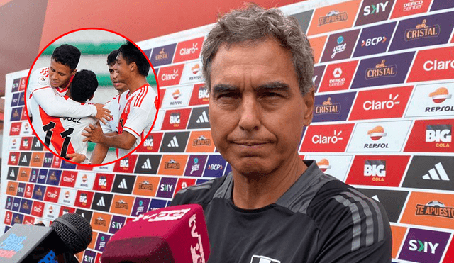 'Chemo' del Solar dirigió a la selección peruana en el Preolímpico Sub-23. Foto: composición LR/Kevin Pacheco/ESPN