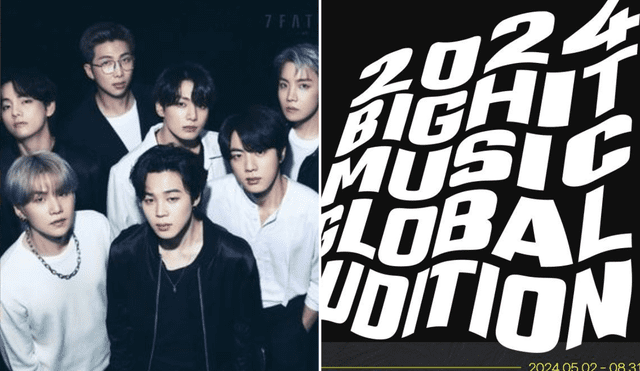 BIGHIT Music tiene a su cargo destacados grupos k-pop como BTS, SEVENTEEN y TXT. Con este anuncio se sumará una nueva boyband. Foto: composición LR/BIGHIT Official