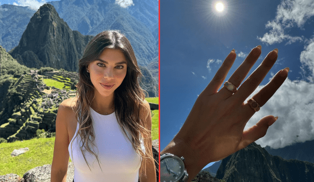 La reconocida influencer viajó al lado de su enamorado español a Cusco. Foto: composición LR/Instagram/Alondra García