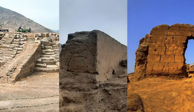 Las 3 huacas de San Juan de Lurigancho han pasado por restauraciones para preservar su historia. Foto: composición LR/Mincul