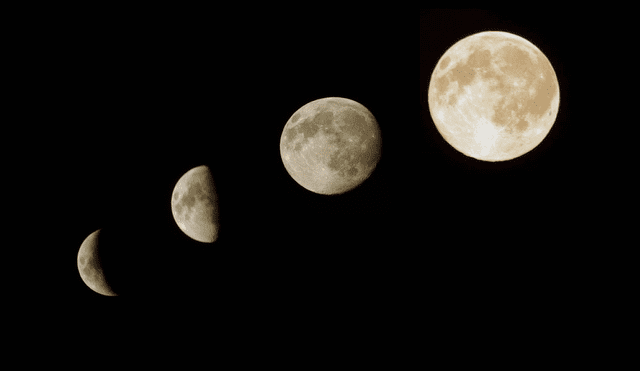 La luna pasa por cuatro principales fases cada mes. Foto: Zeljko Rasevic/Flickr