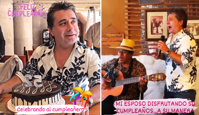 Magaly Medina grabó cada momento de la celebración del cumpleaños de su esposo. Foto: composición LR/Instagram/Magaly Medina