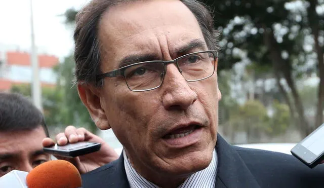 Martín Vizcarra dijo que algunas personas buscan "hacerle daño" en referencia a la investigación en su contra sobre el caso Los intocables de la corrupción. Foto: Andina