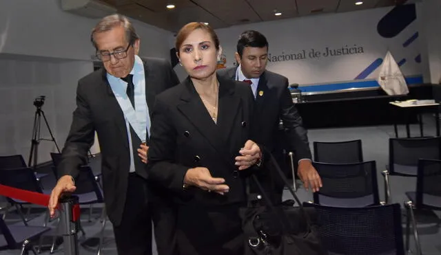 Patricia Benavides y Jorge del Castillo se presentaron ante la Junta Nacional de Justicia. Foto: JNJ