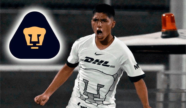 Piero Quispe lleva un gol y una asistencia con Pumas UNAM en la Liga MX. Foto: composición GLR/Pumas