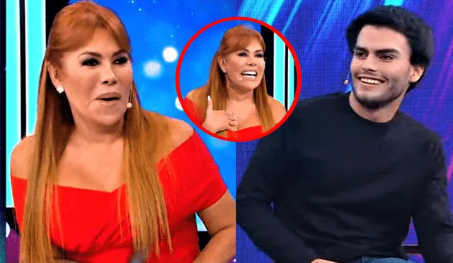 Magaly Medina también le hizo una advertencia al hijo de Pedro Suárez-Vértiz. Foto: composición LR/ATV