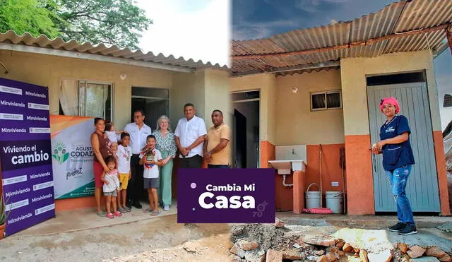 Cambia mi Casa puede otorgar una ayuda económica de hasta 22 salarios mínimos mensuales, equivalentes a 28,6 millones de pesos. Foto: composición LR/Minvivienda - Colombia