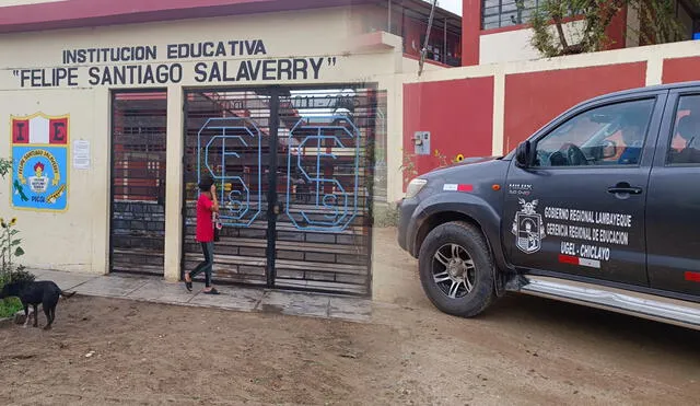 Autoridades policiales intervinieron en el caso y procedieron con algunas detenciones. El caso también es investigado por la UGEL Chiclayo. Foto: composición LR/Emmanuel Moreno