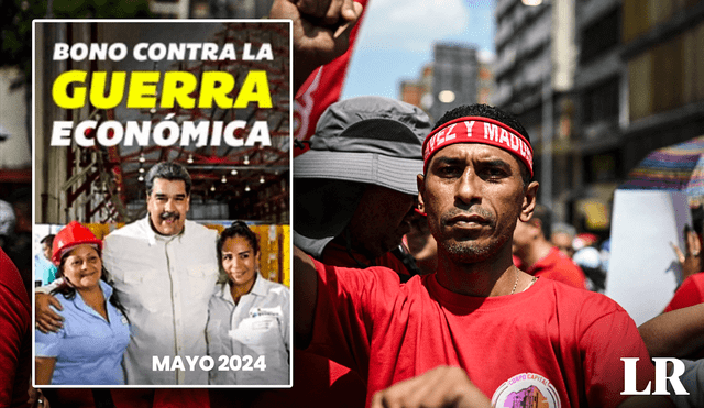 El Gobierno de Venezuela aumentó el monto del Bono de Guerra Económica. Foto: composición Jazmin Ceras/LR/AFP/Plataforma Patria
