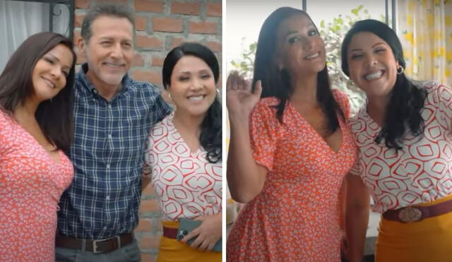 Tula Rodríguez asegura que es la primera vez en la televisión peruana que ocurre un crossover. Foto: composición LR/América TV
