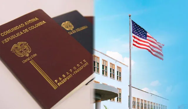 La visa estadounidense en Colombia puede tener los siguientes costos: 185, 205 y 315 dólares. Foto: composición LR/Colprensa/Embajada de Estados Unidos en Colombia