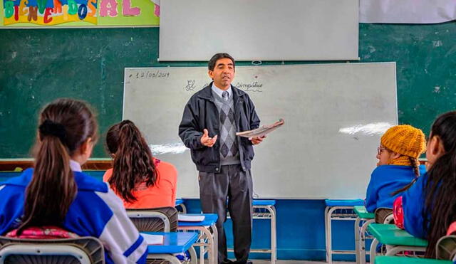 El convenio entre San Marcos y Derrama Magisterial busca primordialmente elevar la calidad y las habilidades pedagógicas de los profesionales en la enseñanza. Foto: Andina