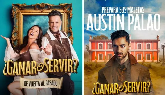 Austin Palao es parte del reality chileno 'Ganar o servir'. Foto: composición LR/’Ganar o servir’/Instagram