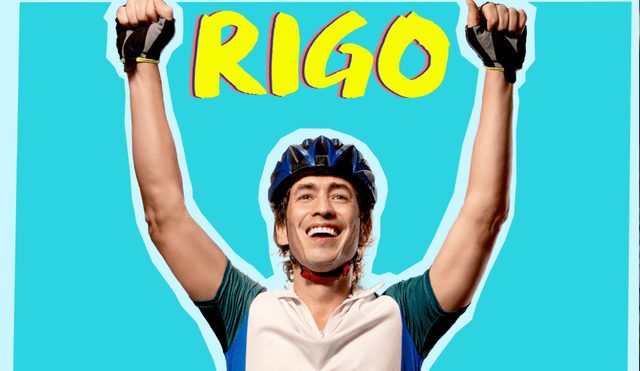 Juan Pablo Urrego protagoniza ‘Rigo’; novela en la que interpreta a Rigoberto Urán, ciclista conocido como ‘El Toro de Urrao’. Foto: RCN