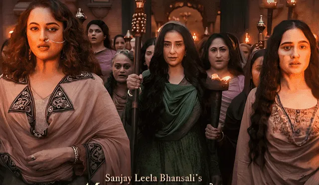 ‘Heeramandi’ tiene 8 capítulos disponibles en Netflix. Foto: Netflix ‘Heeramandi’ tiene 8 capítulos disponibles en Netflix. Foto: Netflix