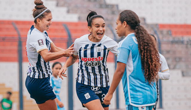 Las blanquiazules mantienen su buena racha ante Sporting Cristal en la Liga Femenina. Foto: Alianza Lima Femenino