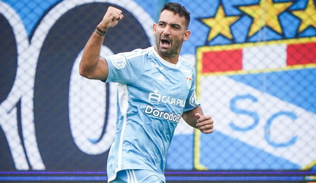 Martín Cauteruccio es el máximo goleador del Torneo Apertura con 14 anotaciones. Foto: Twitter/Liga 1