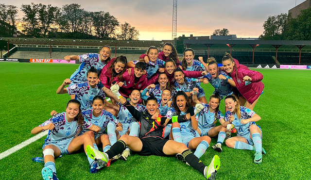 España goleó por 3-0 Portugal y sumó 3 puntos en la Euro Sub-17 Femenino 2024. Foto: composición LR/Selección española