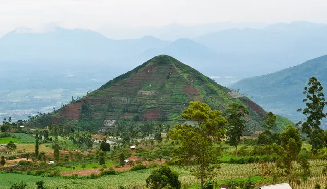 Esta pirámide fue construida sobre un volcán inactivo conocido de su país. Foto: El Expectador