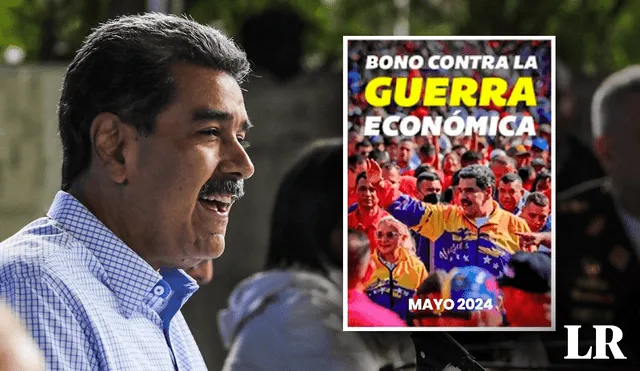 El Bono de Guerra Económica llegará en los próximos días de mayo 2024. Foto: composición Fabrizio Oviedo/LR/Nicolás Maduro/Xri