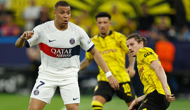 PSG y Borussia Dortmund jugarán su sexto partido entre sí por Champions League. Foto: AFP