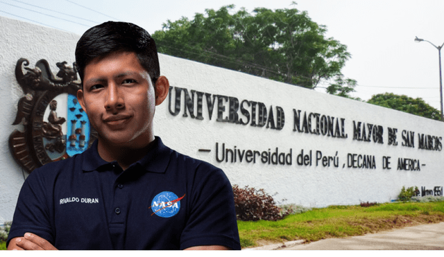 Rivaldo Durand fue el único peruano que formó parte de la primera misión latinoamericana de investigación análoga de Marte. Foto: composición LR/UNMSM/LinkedIn/Rivaldo Durand