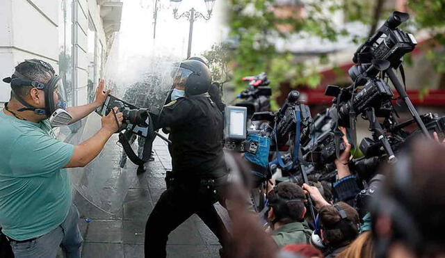 El Consejo de la Prensa Peruana expresó su rechazo al hostigamiento y ataques a periodistas por parte de agentes de seguridad, policías y funcionarios públicos. Foto: composición LR