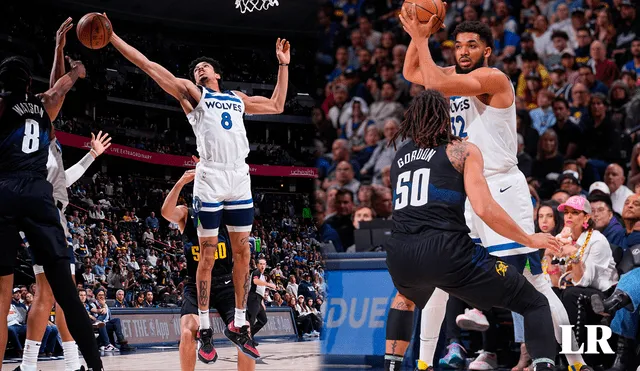 Los Minnesota Timberwolves jugarán como locales el game 3 de este viernes 10. Foto: composición LR / AFP