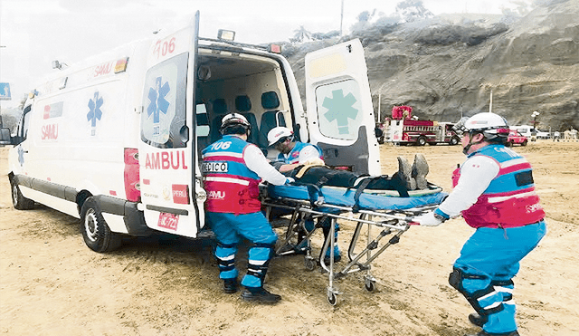 Una ciudad como Lima Metropolitana necesita al menos de 100 ambulancias. Ante la escasez, se han registrado demoras en llegar de hasta más de una hora. Foto: difusión
