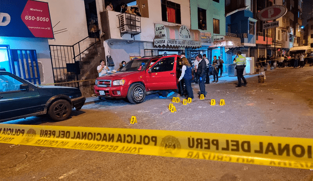Altercado en Ate deja 2 muertos y 1 herido. Foto: Miguel Calderón / La República