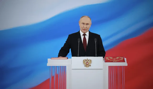Putin busca redirigir toda la economía de Rusia, que depende en gran medida de los ingresos provenientes de los hidrocarburos, hacia el mercado asiático. Foto: AFP. Video: AFP