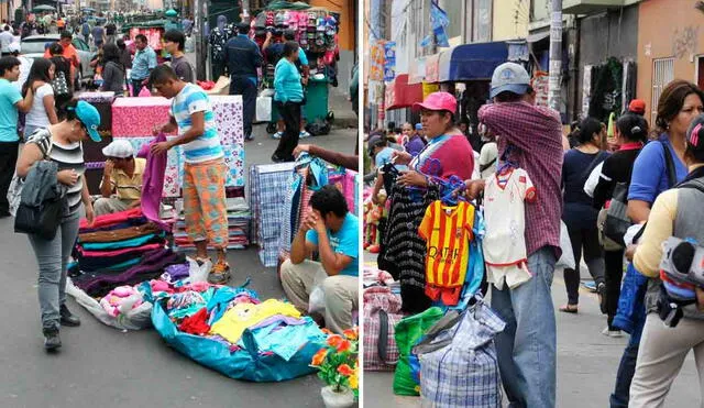 La Municipalidad de SJL determinó cuáles serán las zonas prohibidas para realizar comercio ambulatorio. Foto: composición LR/Andina