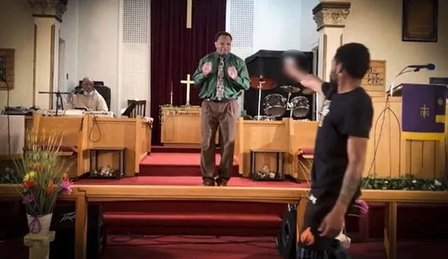 Bernard J. Polite, de 26 años, asegura que intentó atentar contra un pastor en Pensilvania porque "Dios se lo dijo". Foto:  Glenn Germany