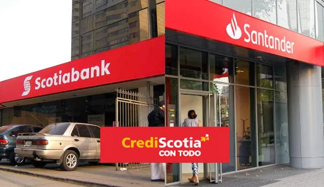 La compra hecha por el banco Santander todavía no recibe la aprobación de la SBS. Fuente: Andina-CrediScotia/LR