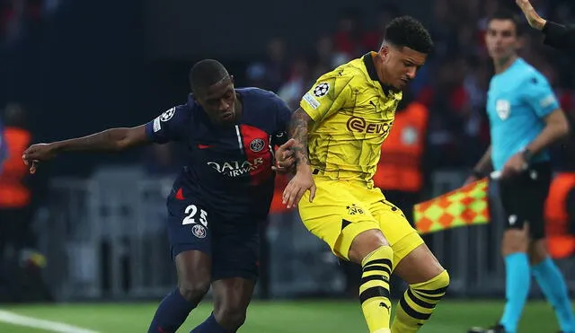 PSG recibió a Borussia Dortmund por las semifinales de la Champions League. Foto: AFP