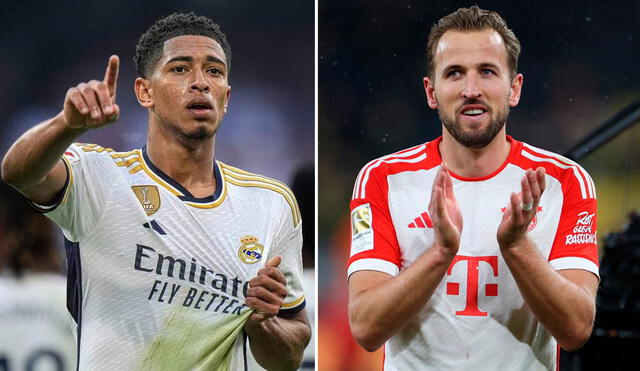 Real Madrid y Bayern Múnich tienen 14 y 6 Champions League, respectivamente.  Foto: composición de LR/AFP
